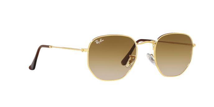 Ray-Ban | 3548 Hexagonal | Gold - iKANDi Sunglasses