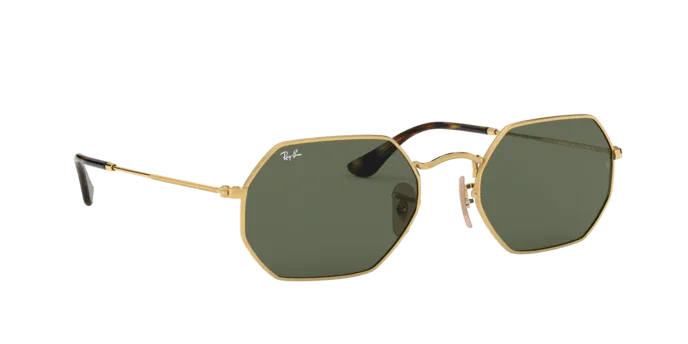 Ray-Ban | 3556N Octagonal | Gold - iKANDi Sunglasses