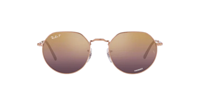 Ray-Ban | 3565 Jack | Rose Gold Polarised - iKANDi Sunglasses