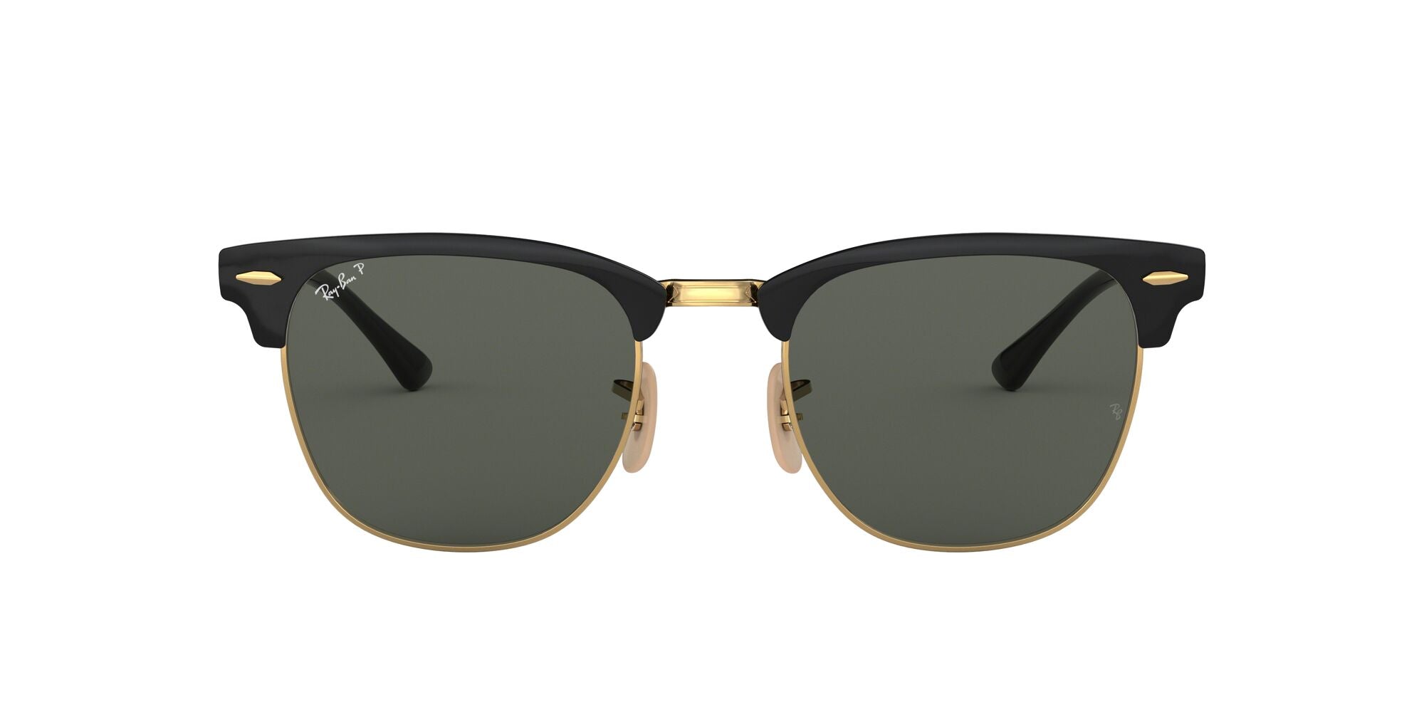 Ray-Ban | 3716 Clubmaster Metal | Gold Top Black Polarised