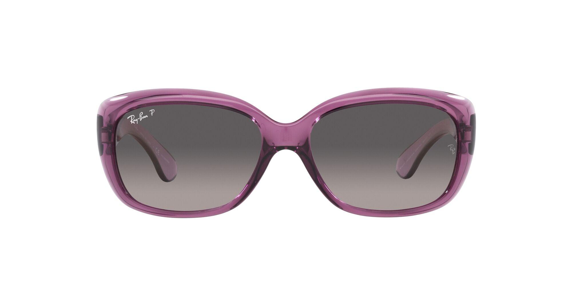 Ray-Ban | 4101 Jackie Ohh | Transparent Violet Polarised - iKANDi Sunglasses