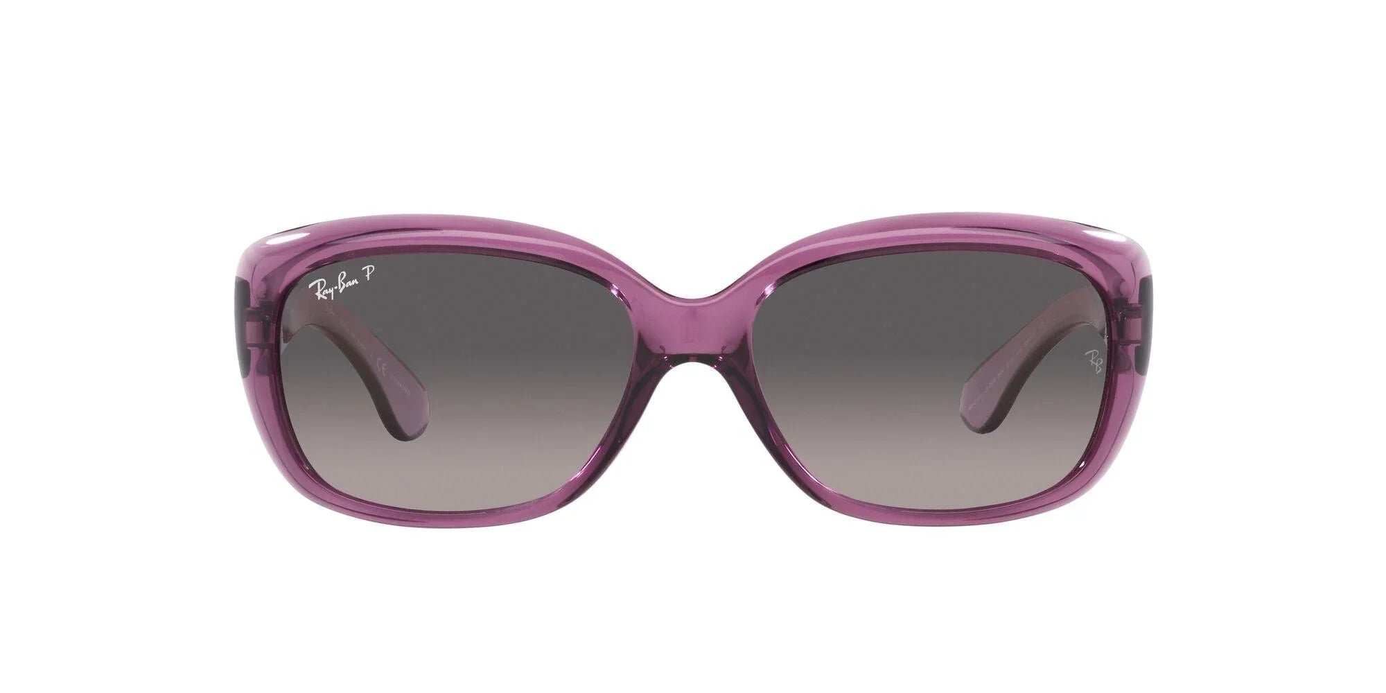 Ray-Ban | 4101 Jackie Ohh | Transparent Violet Polarised - iKANDi Sunglasses