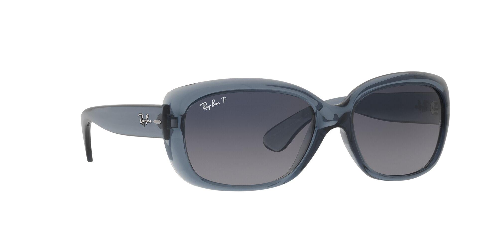 Ray-Ban | 4101 Jackie Ohh | Transparent Blue Polarised - iKANDi Sunglasses