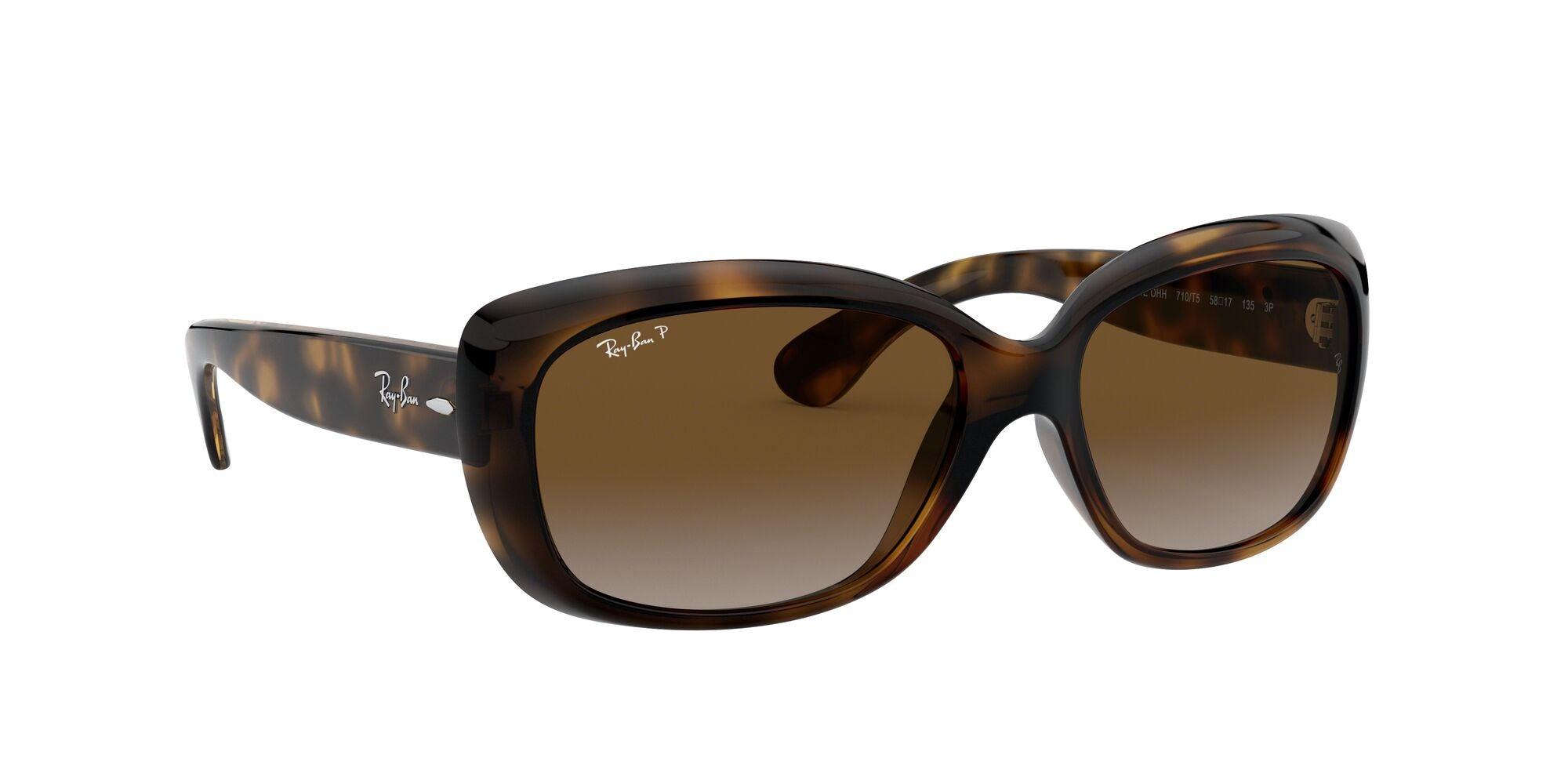 Ray-Ban | 4101 Jackie Ohh | Light Havana Polarised - iKANDi Sunglasses