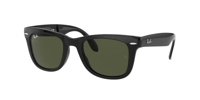 Ray-Ban | 4105 Folding Wayfarer | Black - iKANDi Sunglasses