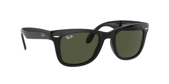 Ray-Ban | 4105 Folding Wayfarer | Black - iKANDi Sunglasses