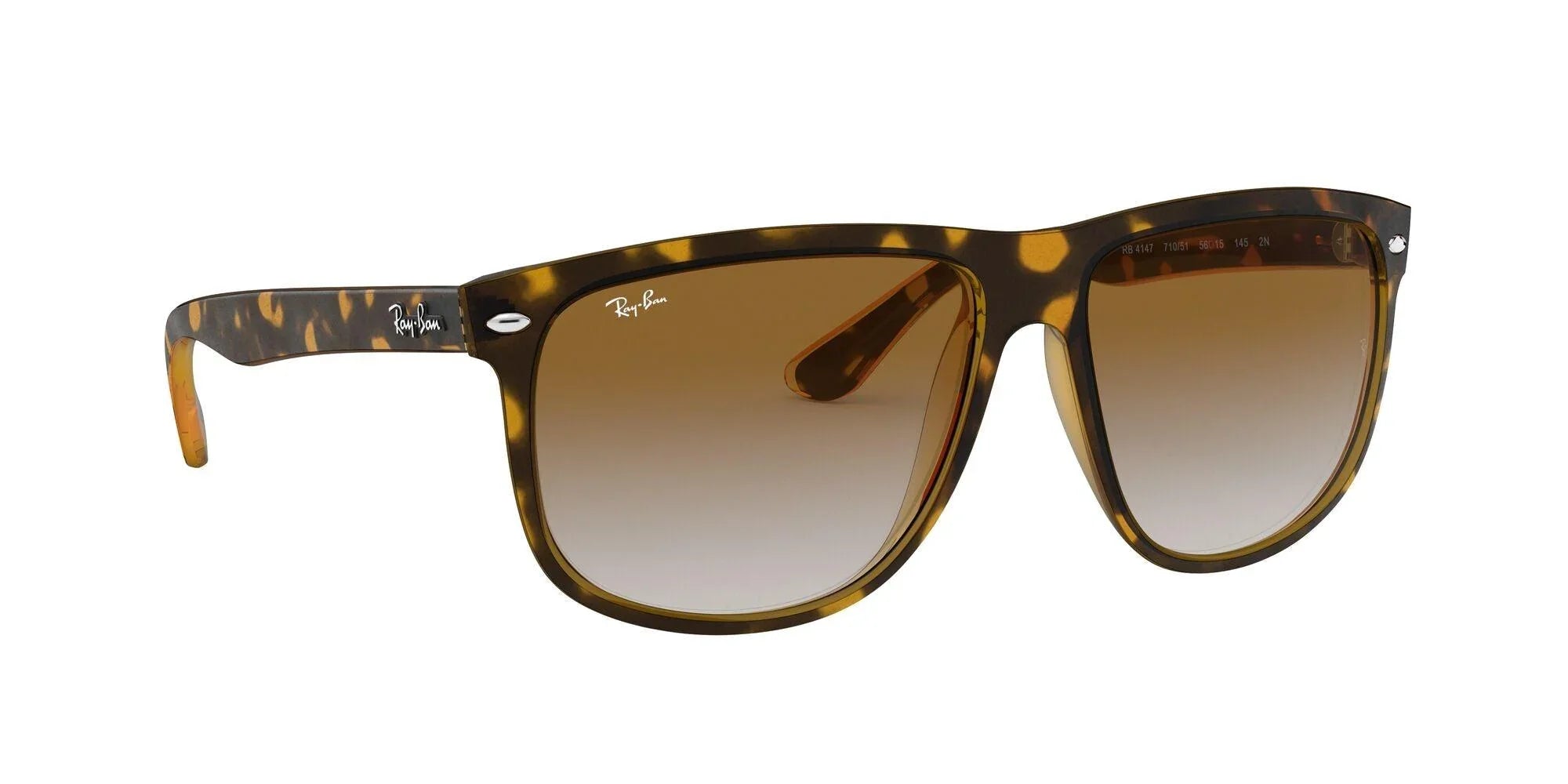 Ray-Ban | 4147 Boyfriend | Light Havana - iKANDi Sunglasses