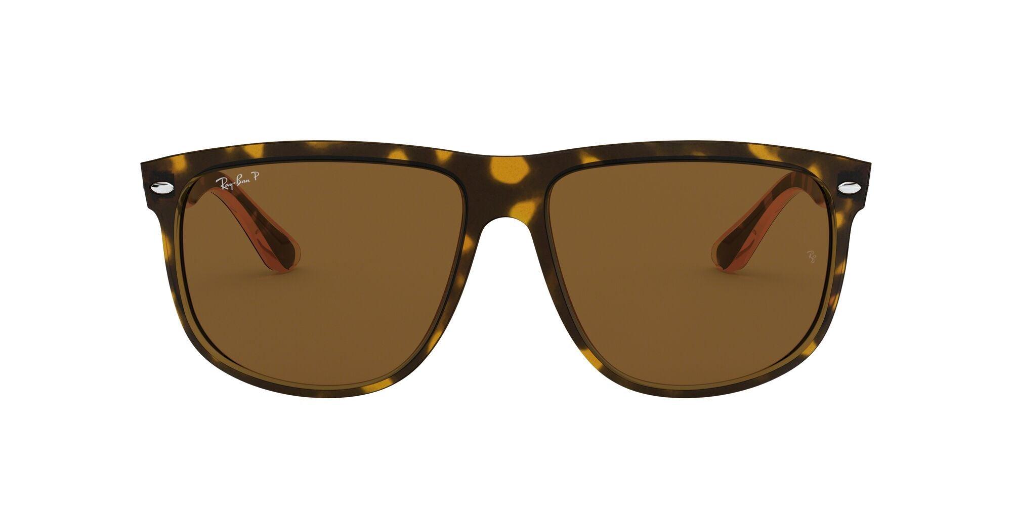 Ray-Ban | 4147 Boyfriend | Light Havana Polarised - iKANDi Sunglasses