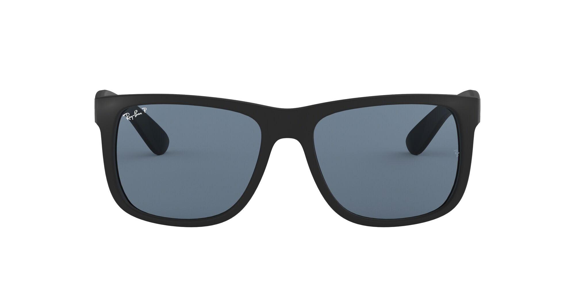 Ray-Ban | 4165 Justin | Rubber Black Polarised - iKANDi Sunglasses