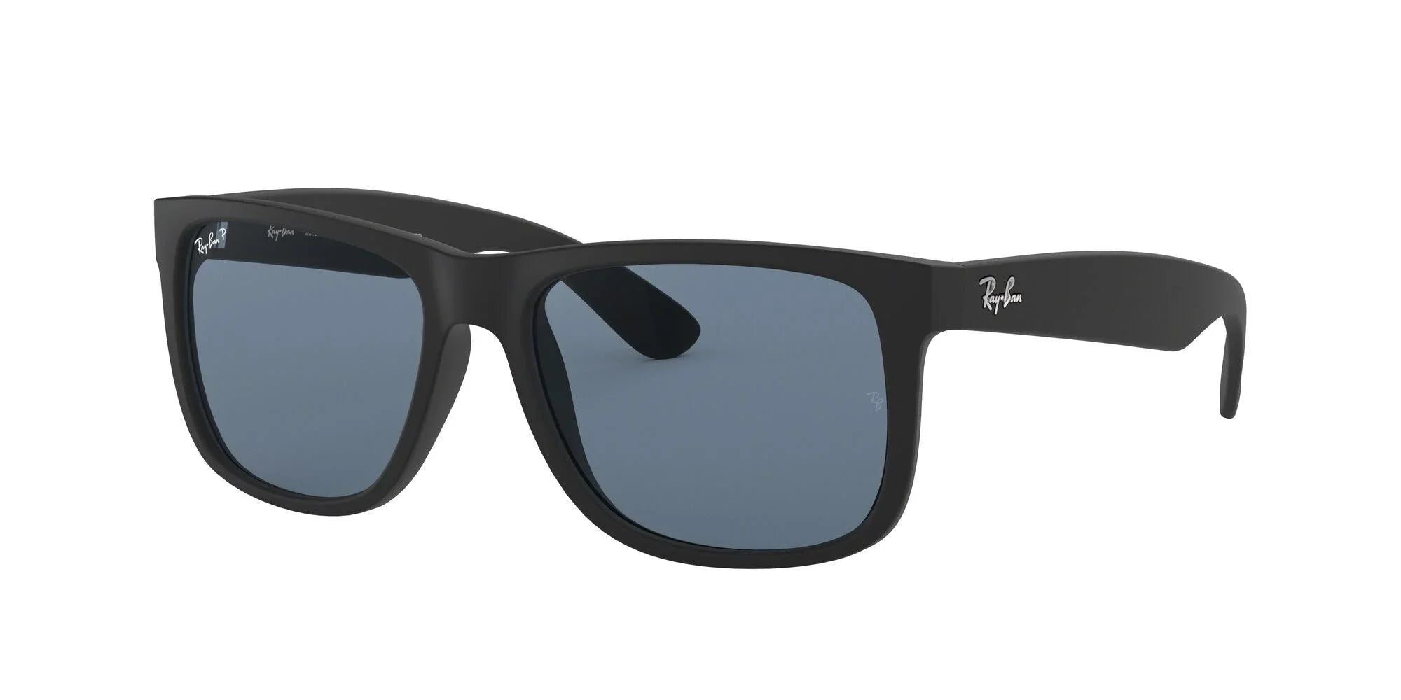 Ray-Ban | 4165 Justin | Rubber Black Polarised - iKANDi Sunglasses