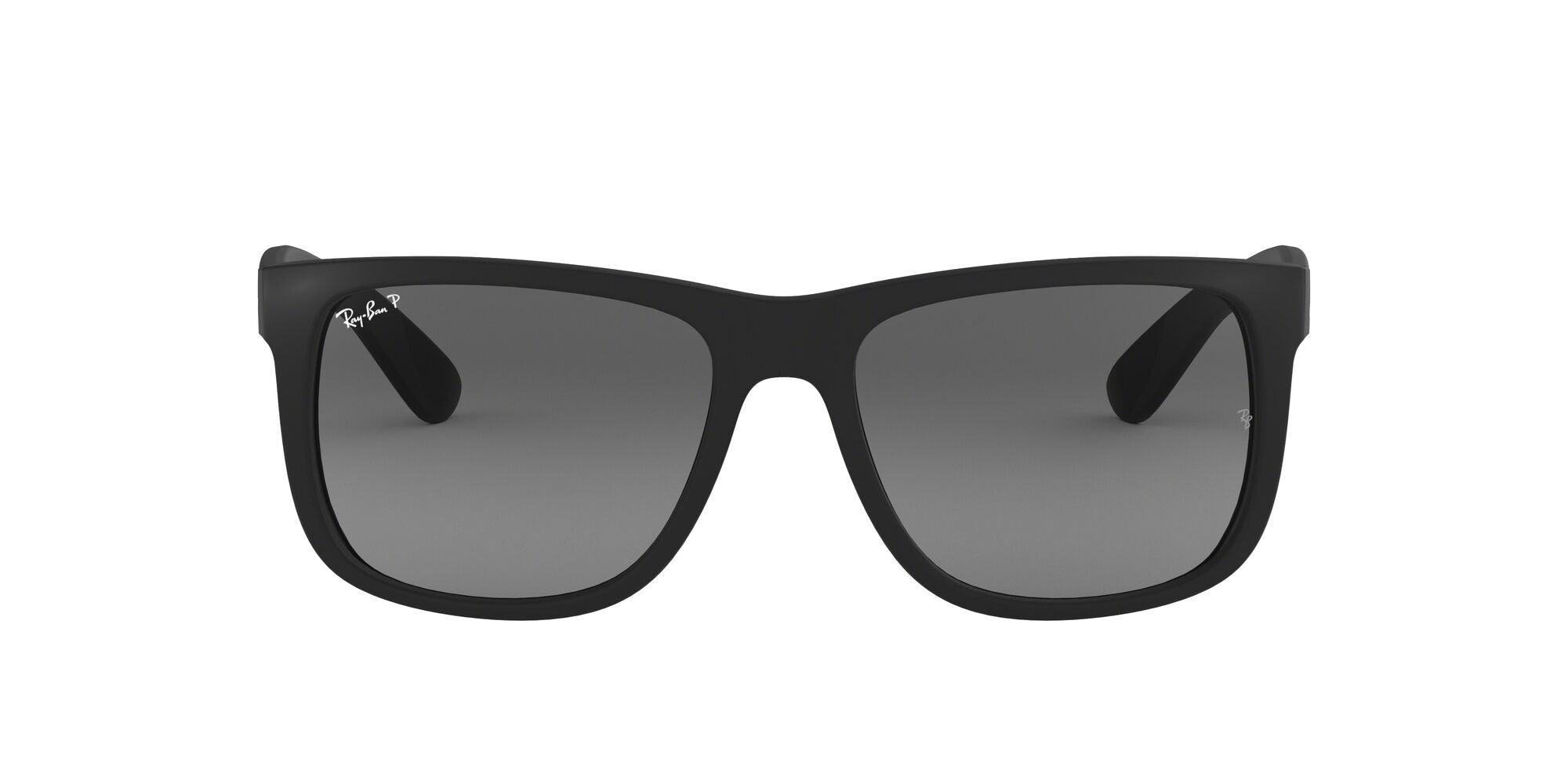 Ray-Ban | 4165 Justin | Rubber Black Polarised - iKANDi Sunglasses