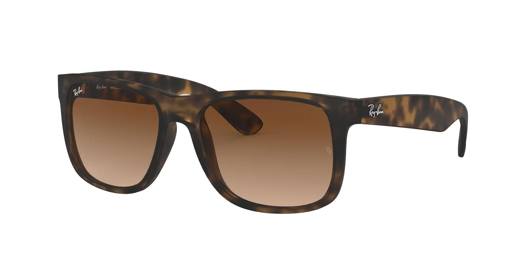 Ray-Ban | 4165 Justin | Rubber Light Havana - iKANDi Sunglasses