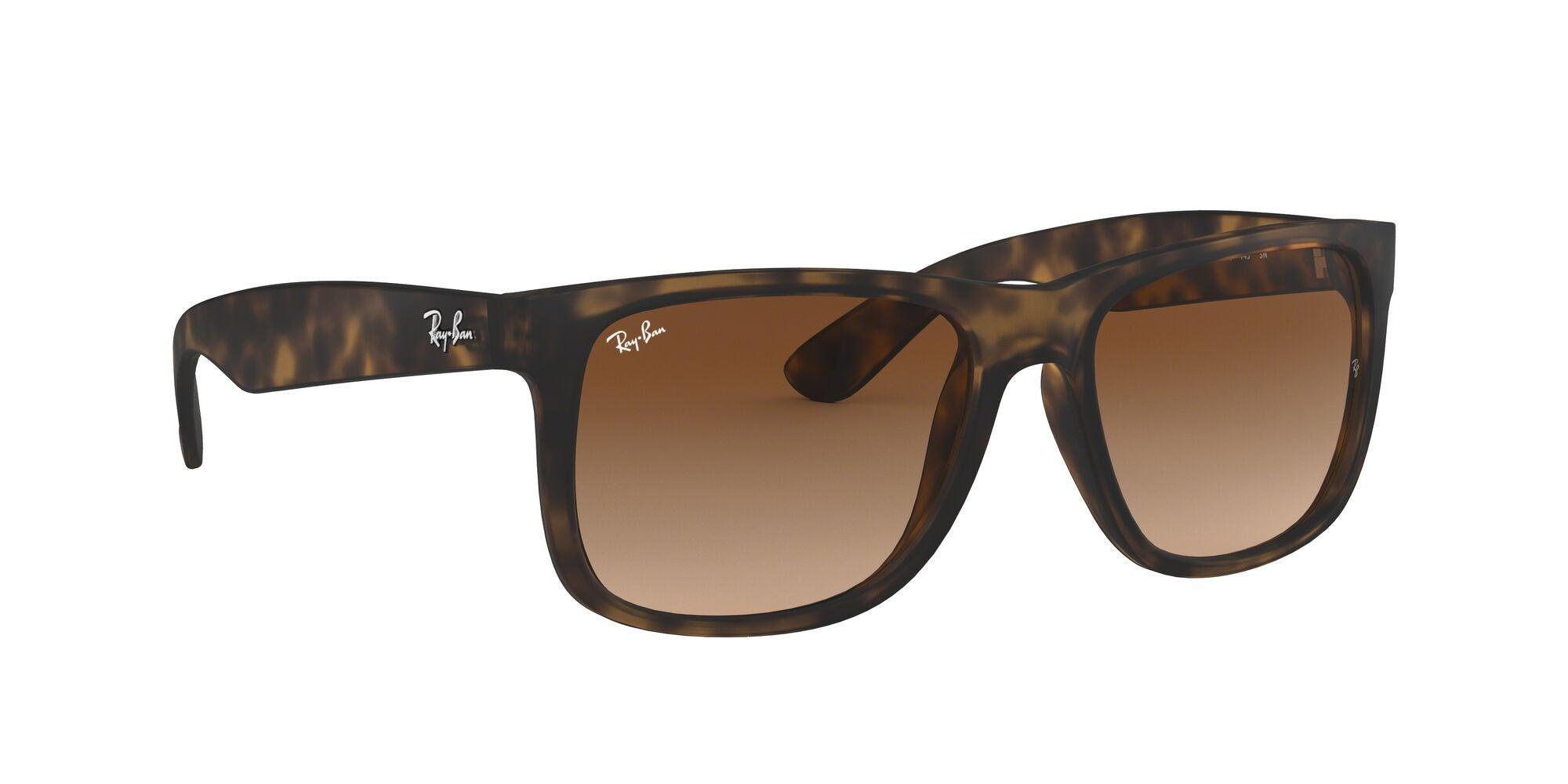 Ray-Ban | 4165 Justin | Rubber Light Havana - iKANDi Sunglasses