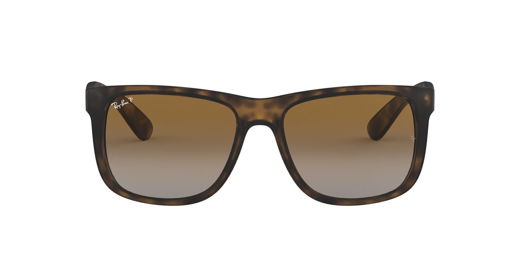Ray-Ban | 4165 Justin | Rubber Havana Polarised - iKANDi Sunglasses
