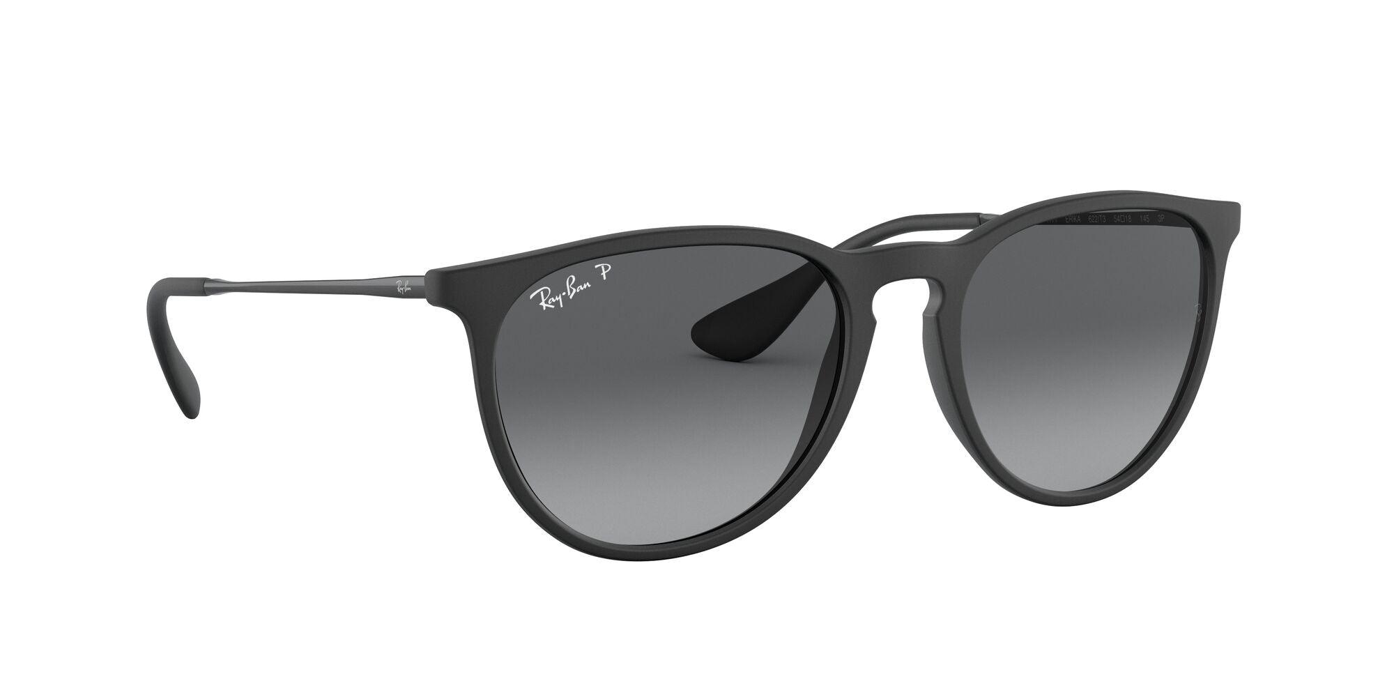 Ray-Ban | 4171 Erika | Black Rubber Polarised - iKANDi Sunglasses