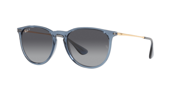 Ray-Ban | 4171 Erika | Transparent Blue Polarised - iKANDi Sunglasses