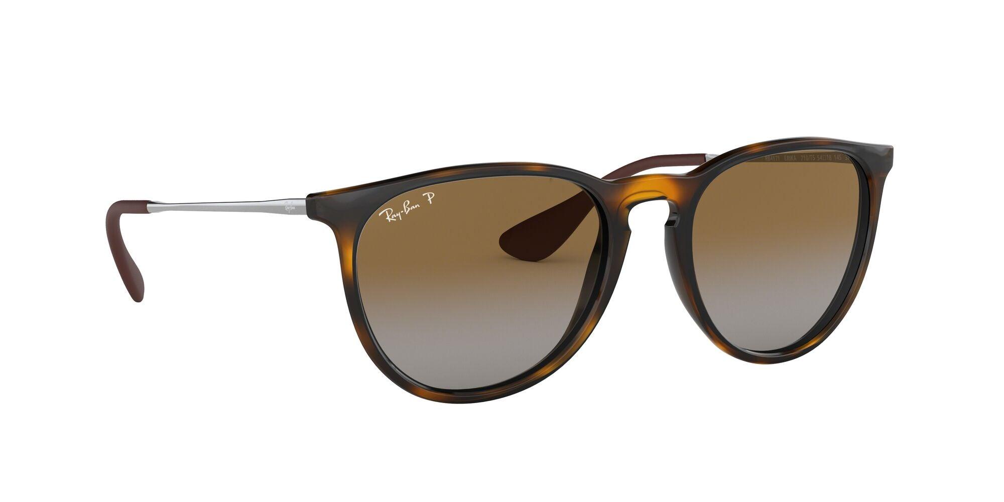 Ray-Ban | 4171 Erika | Rubber Havana Polarised - iKANDi Sunglasses