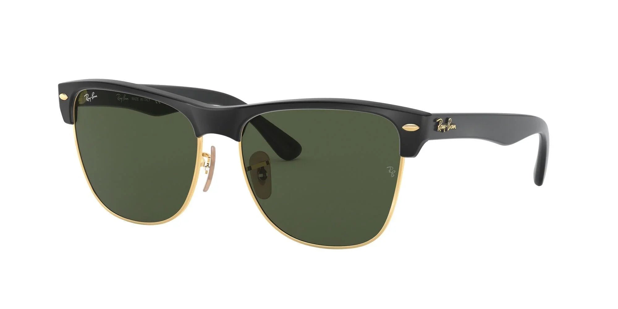 Ray-Ban | 4175 Clubmaster Oversized | Demi Shiny Black - iKANDi Sunglasses
