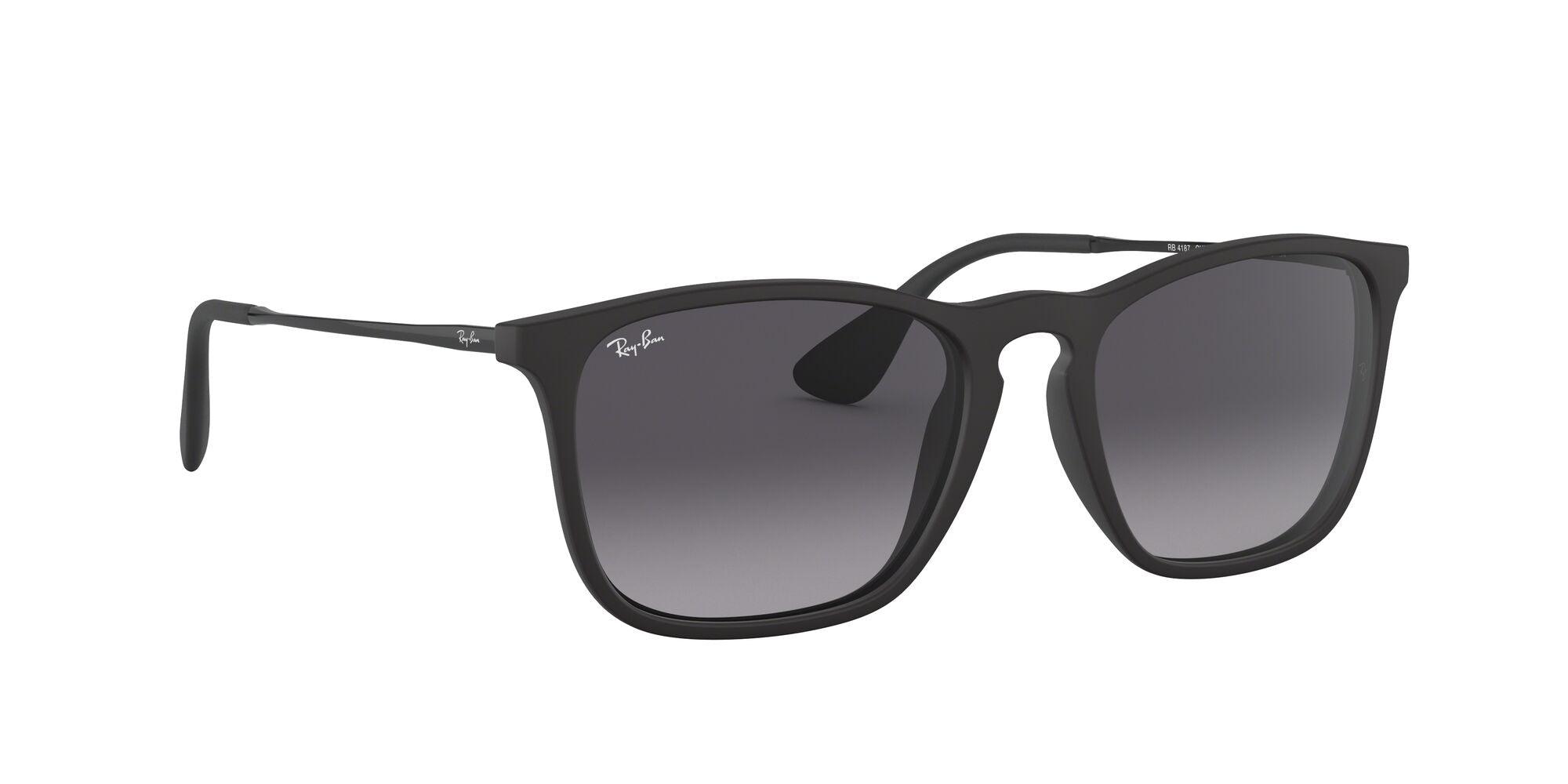 Ray-Ban | 4187 Chris | Black Rubber - iKANDi Sunglasses