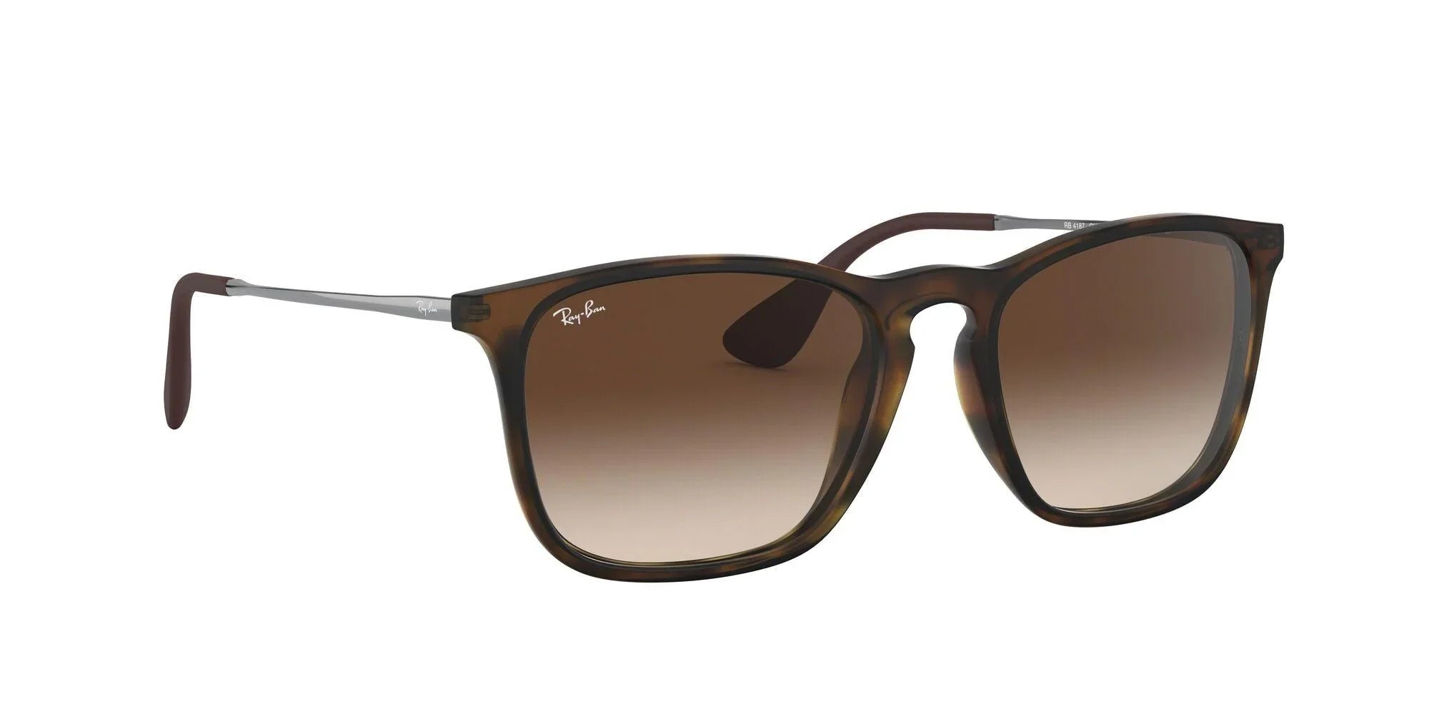 Ray-Ban | 4187 Chris | Havana Rubber - iKANDi Sunglasses