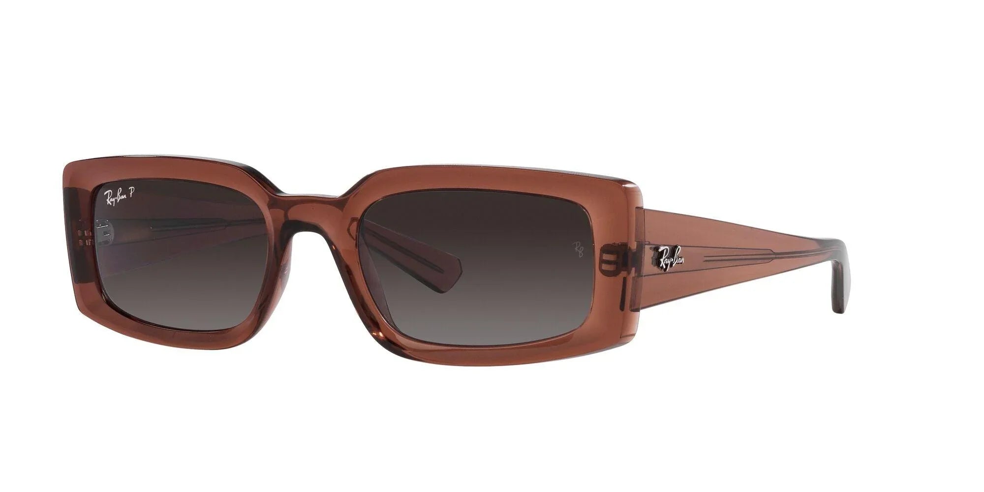 Ray-Ban | 4395 Kiliane | Transparent Brown Polarised - iKANDi Sunglasses