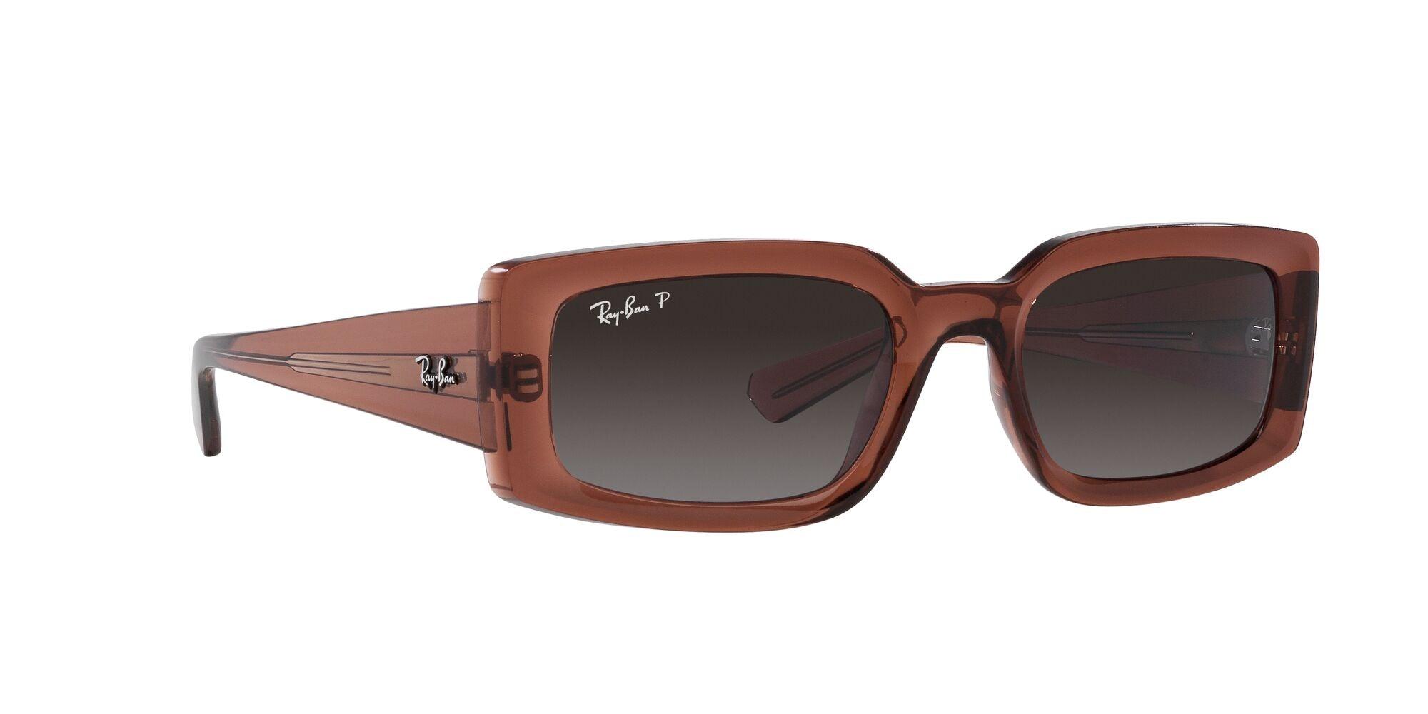 Ray-Ban | 4395 Kiliane | Transparent Brown Polarised - iKANDi Sunglasses