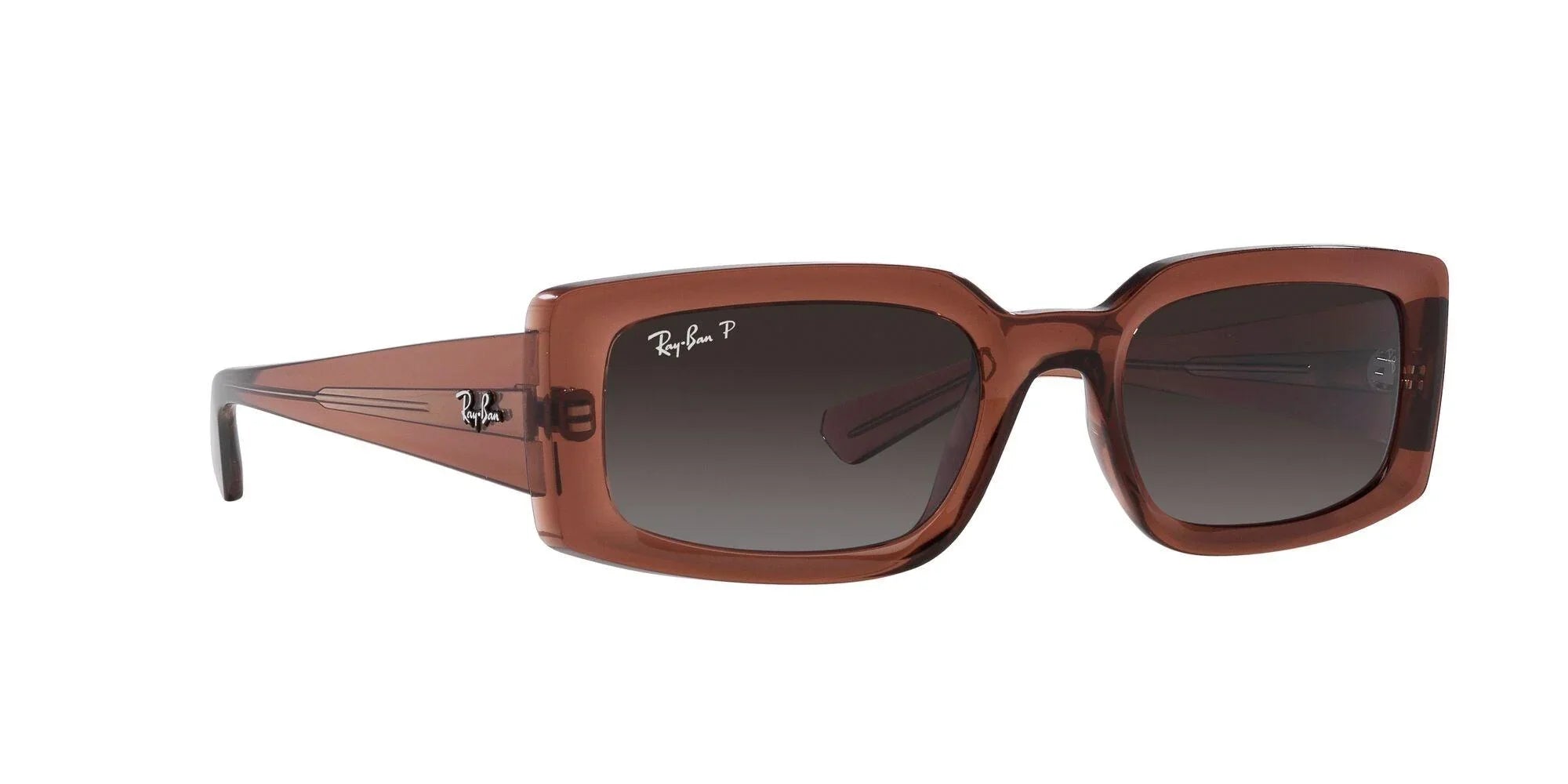 Ray-Ban | 4395 Kiliane | Transparent Brown Polarised - iKANDi Sunglasses