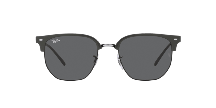 Ray-Ban | 4416 New Clubmaster | Grey On Black - iKANDi Sunglasses