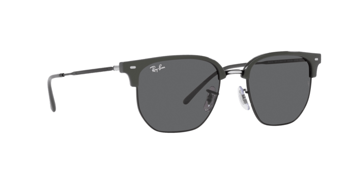 Ray-Ban | 4416 New Clubmaster | Grey On Black - iKANDi Sunglasses