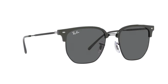 Ray-Ban | 4416 New Clubmaster | Grey On Black - iKANDi Sunglasses
