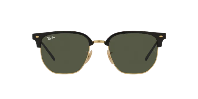 Ray-Ban | 4416 New Clubmaster | Black On Gold - iKANDi Sunglasses