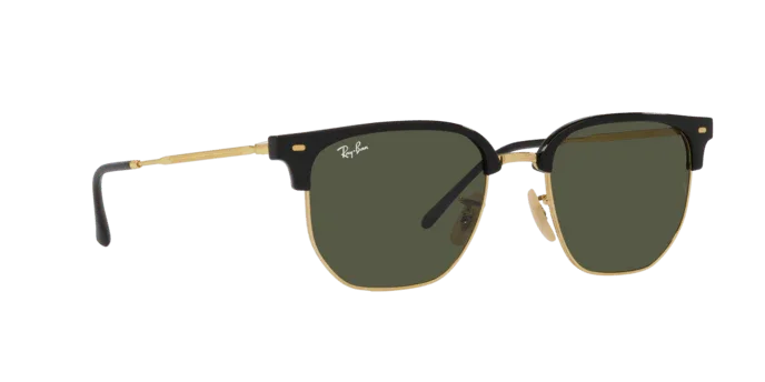 Ray-Ban | 4416 New Clubmaster | Black On Gold - iKANDi Sunglasses