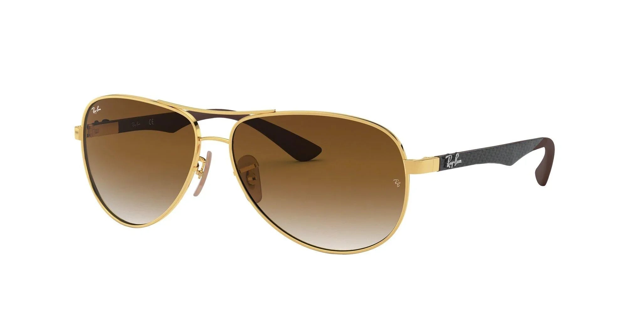 Ray-Ban | 8313 Aviator Carbon Fibre | Gold - iKANDi Sunglasses