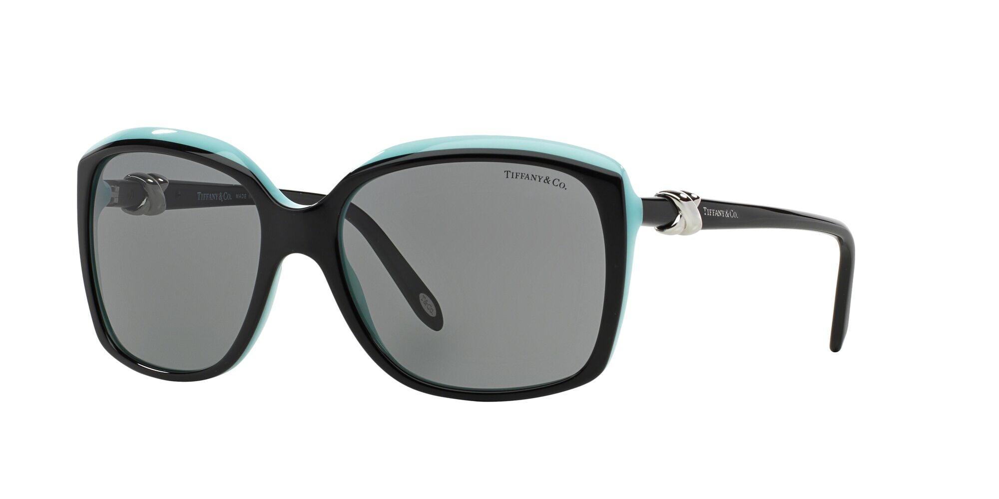 Tiffany & Co. | 4076 | Black On Tiffany Blue - iKANDi Sunglasses