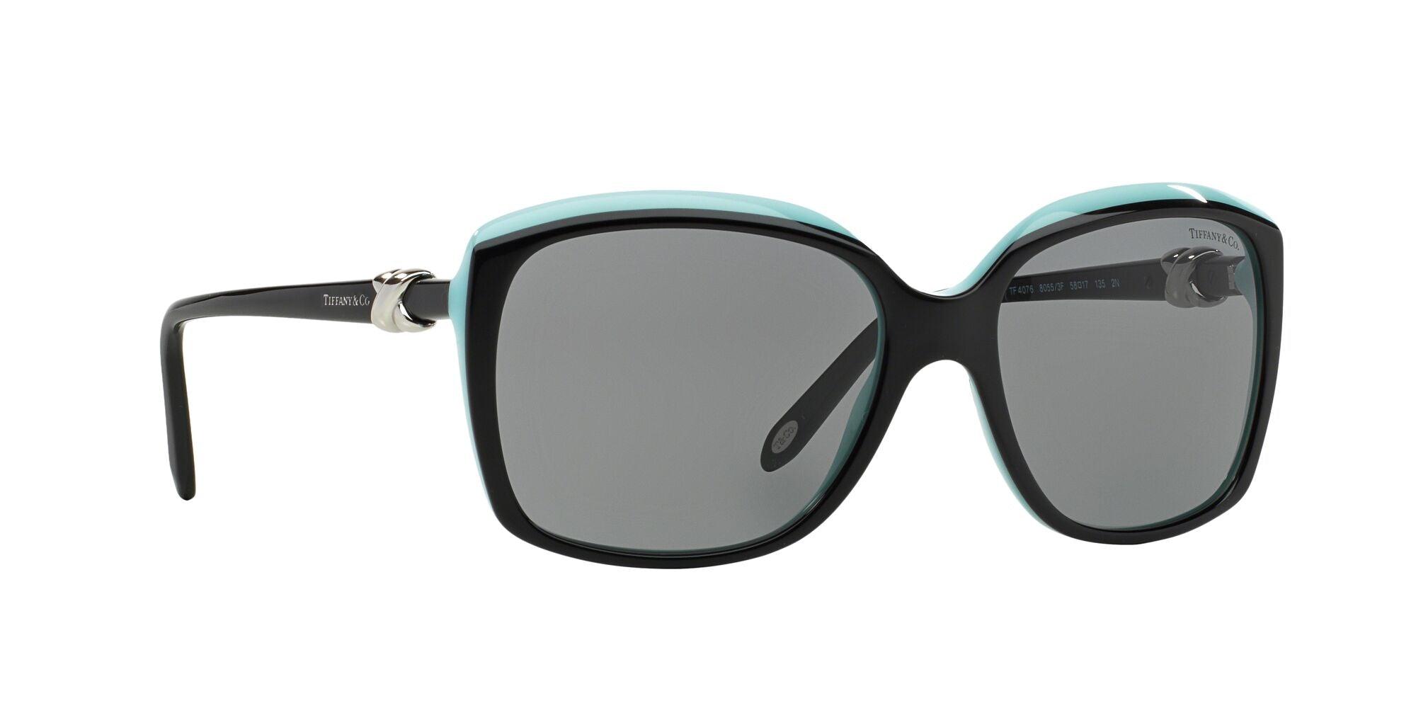 Tiffany & Co. | 4076 | Black On Tiffany Blue - iKANDi Sunglasses
