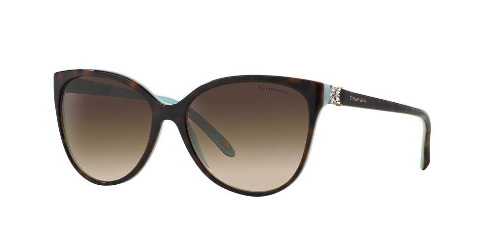 Tiffany & Co. | 4089B | Havana/Blue - iKANDi Sunglasses