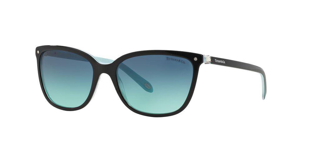 Tiffany & Co. | 4105HB | Black/Striped Blue - iKANDi Sunglasses