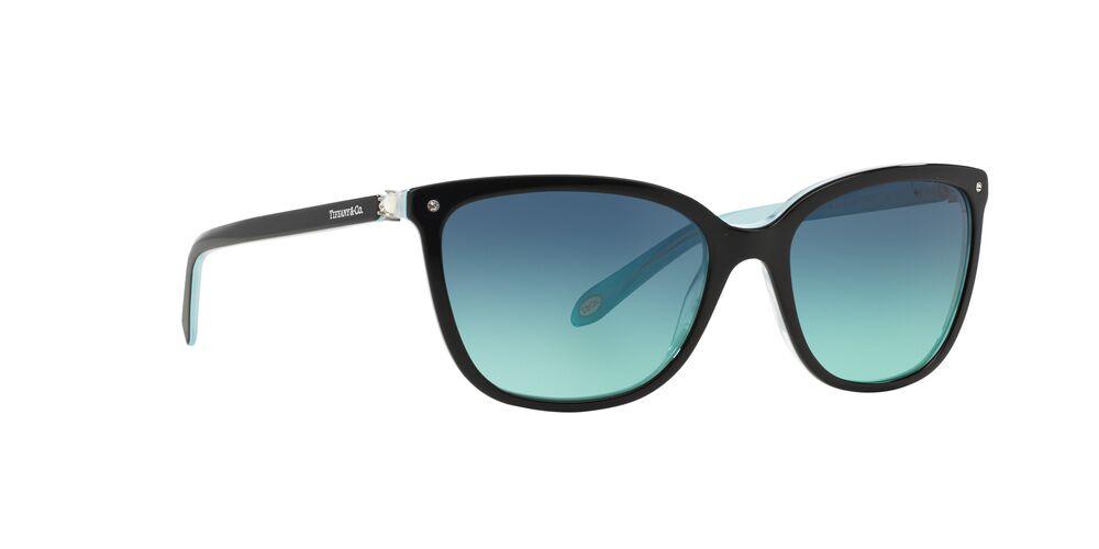 Tiffany & Co. | 4105HB | Black/Striped Blue - iKANDi Sunglasses