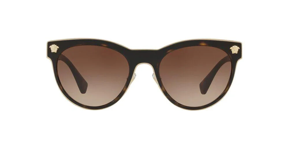 Versace | 2198 Medusa Charm | Dark Havana - iKANDi Sunglasses