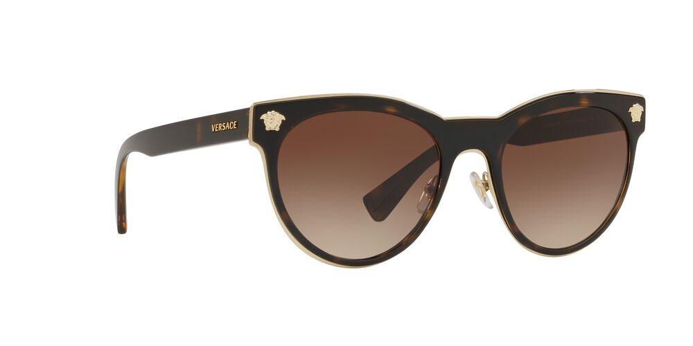 Versace | 2198 Medusa Charm | Dark Havana - iKANDi Sunglasses