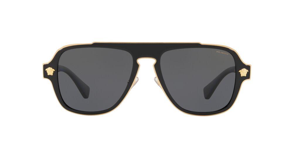 Versace | 2199 Medusa Charm | Black Polarised - iKANDi Sunglasses