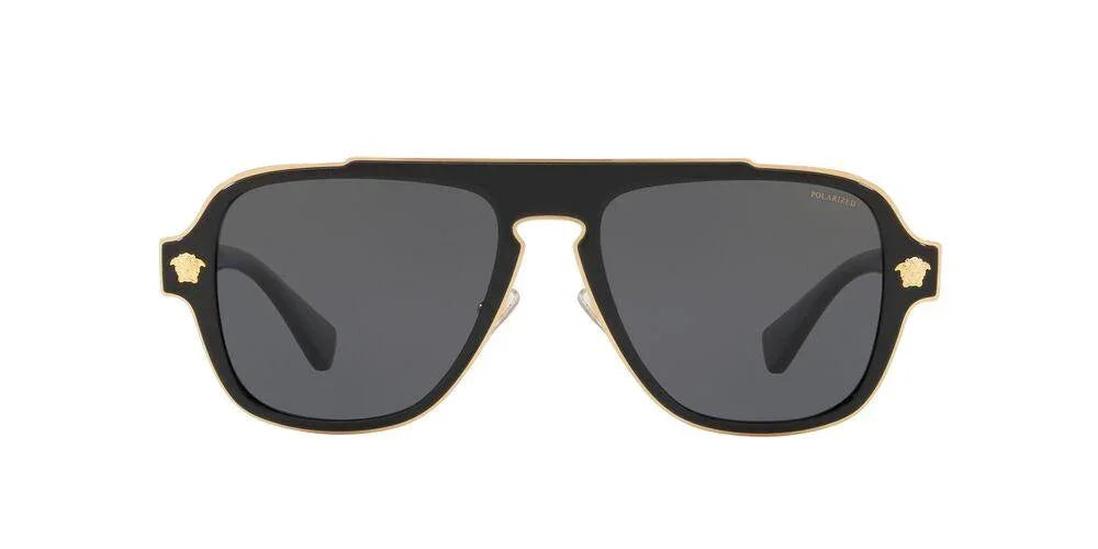 Versace | 2199 Medusa Charm | Black Polarised - iKANDi Sunglasses