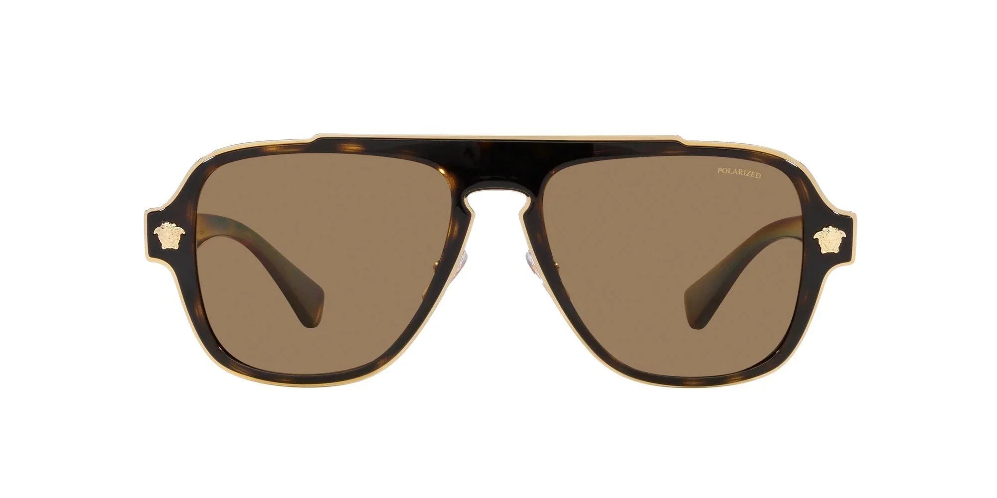 Versace | 2199 Medusa Charm | Havana Polarised - iKANDi Sunglasses