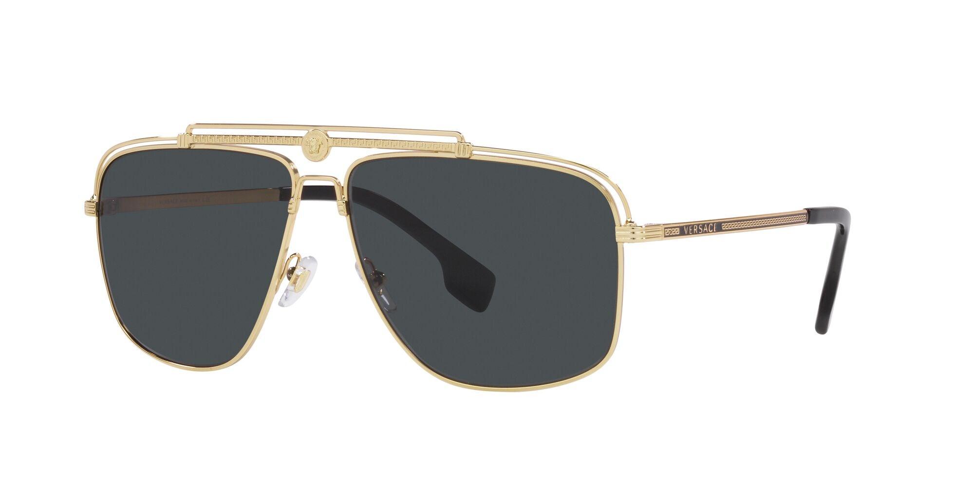 Versace | 2242 | Gold - iKANDi Sunglasses