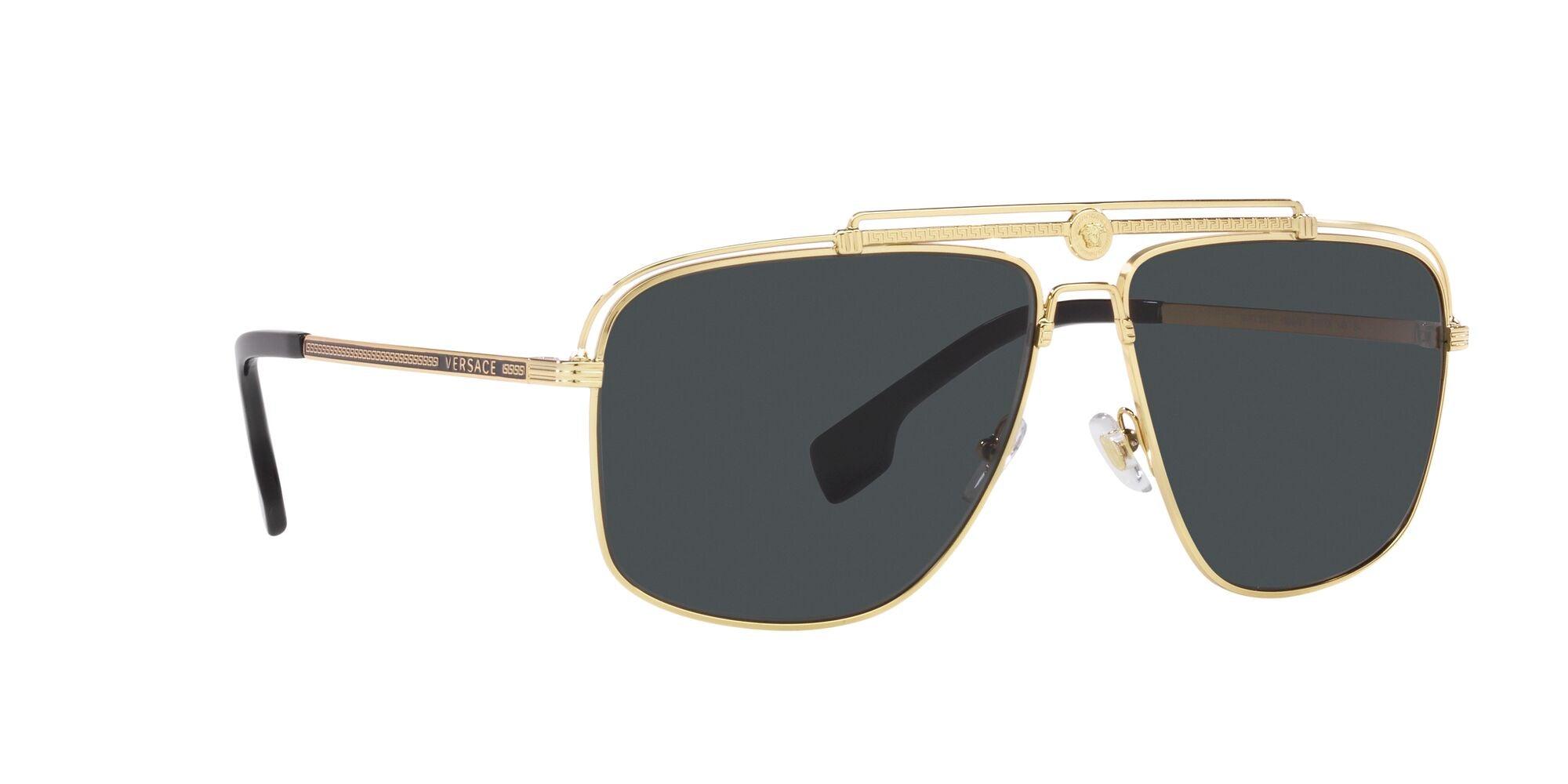Versace | 2242 | Gold - iKANDi Sunglasses