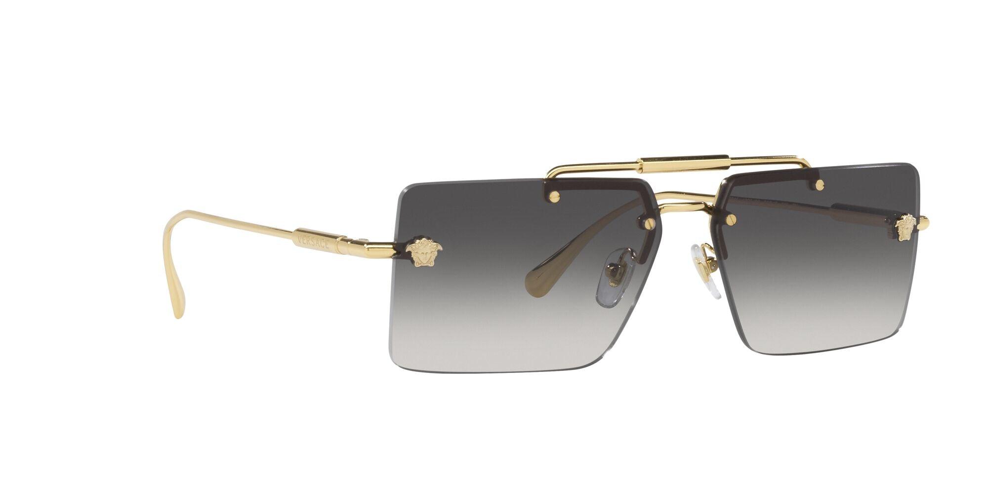 Versace | 2245 | Gold - iKANDi Sunglasses
