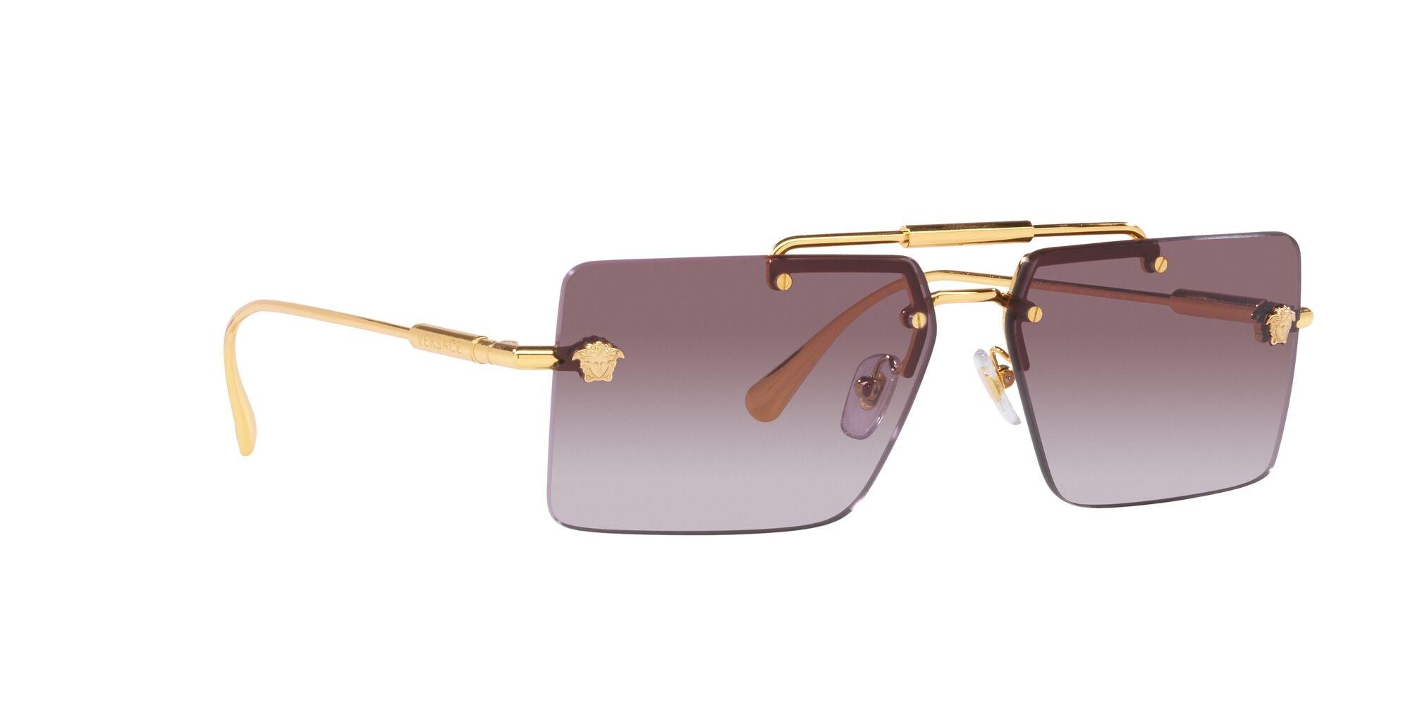 Versace | 2245 | Gold - iKANDi Sunglasses