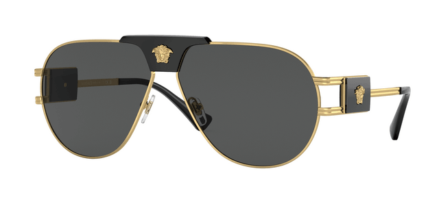 Versace | 2252 | Gold - iKANDi Sunglasses