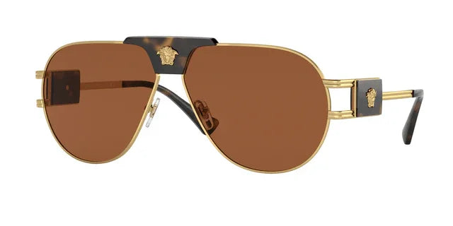 Versace | 2252 | Gold - iKANDi Sunglasses
