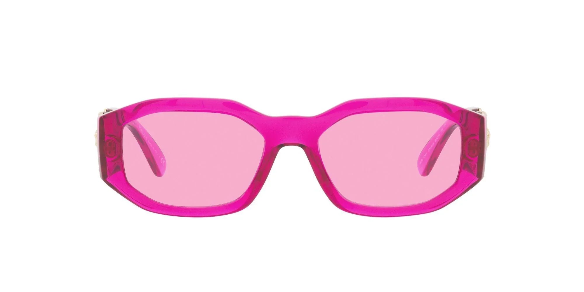 Versace | 4361 Biggie | Transparent Fuxia - iKANDi Sunglasses